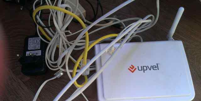Adsl2+ модем и wifi роутер Upvel UR-314AN - два в