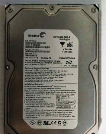 Жетский диск Seagate 300 GB IDE ST3300831A
