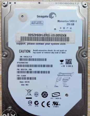 HDD 250 Gb Seagate ST9250827AS