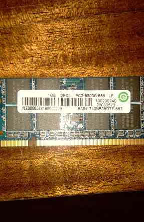 Планка памяти 1 Гб для ноутбука PC2 - 5300S-555