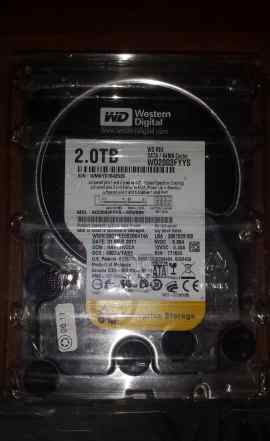 Новый 3.5" жесткий диск 2TB 64mb Cache WD Black
