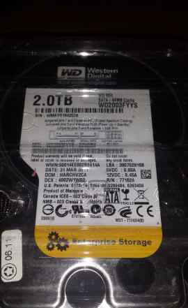 Новый 3.5" жесткий диск 2TB 64mb Cache WD Black