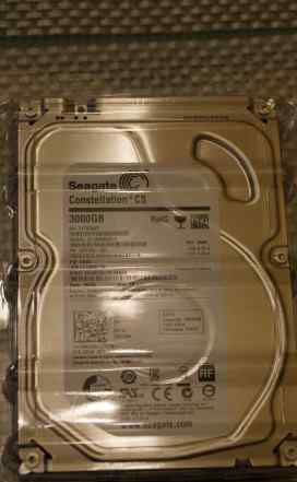 Жесткий диск Seagate 3000Gb ST3000NC002 новый
