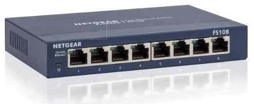 Netgear prosafe FS108NA 8-Port Fast Ethernet Switc