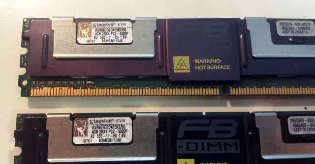 Оперативная память DDR-II FB-dimm 8Gb KIT 2x4Gb