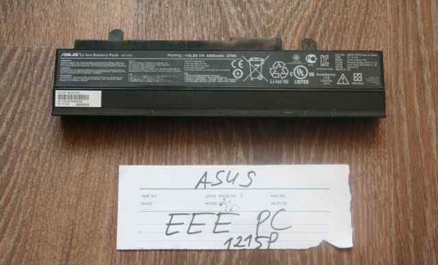 Asus 1215 клавиатура мало б/у + аккумулятор