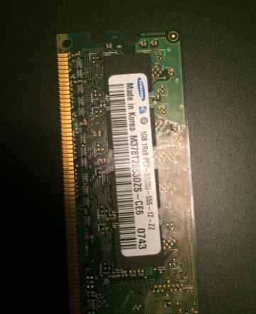 Оперативная память DDR2 1GB Samsung