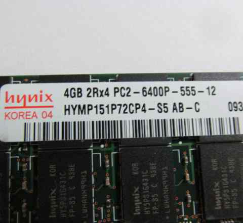Лот 64Gb 16 x 4Gb PC2-6400P ECC Reg DDR2 800MHz