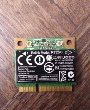 Wi-Fi mini PCI-E Ralink RT3290,  