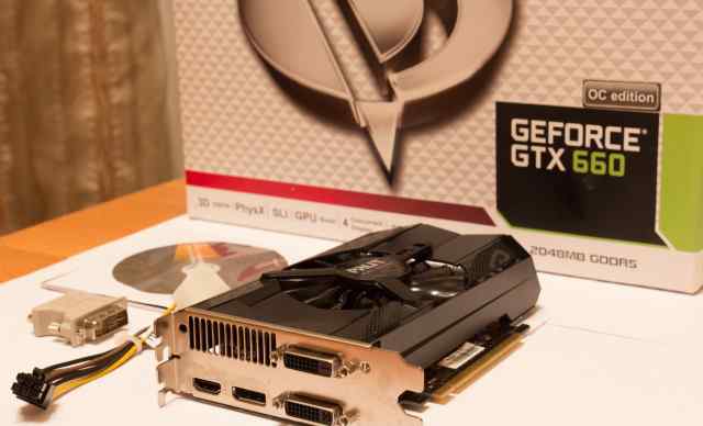 Geforce GTX660 OC 2Гб gddr5 1006 Мгц PCI-E 3.0