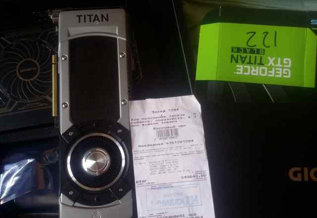 Видеокарта GigaByte Geforce Titan Black OC на гар