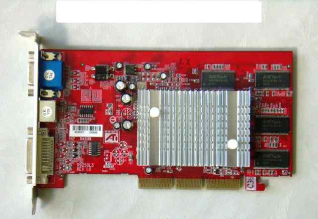 Видеокарта AGP Radeon 9250