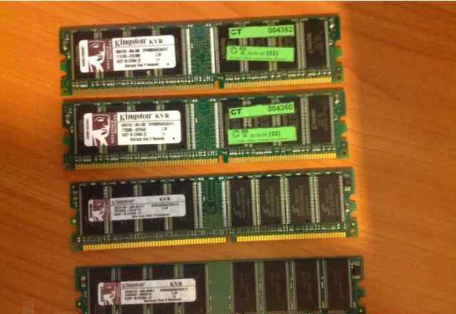 Память DDR 512mb Kingston KVR400X64C3A/512