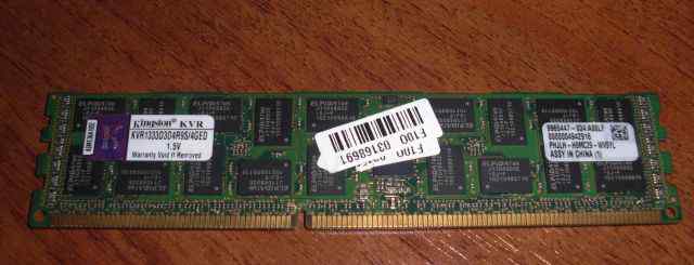   DDR3 Kingston 4Gb ECC