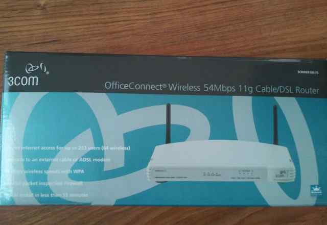 3COM OfficeConnect Wireless 54 Mbps 11g Cable/DSL