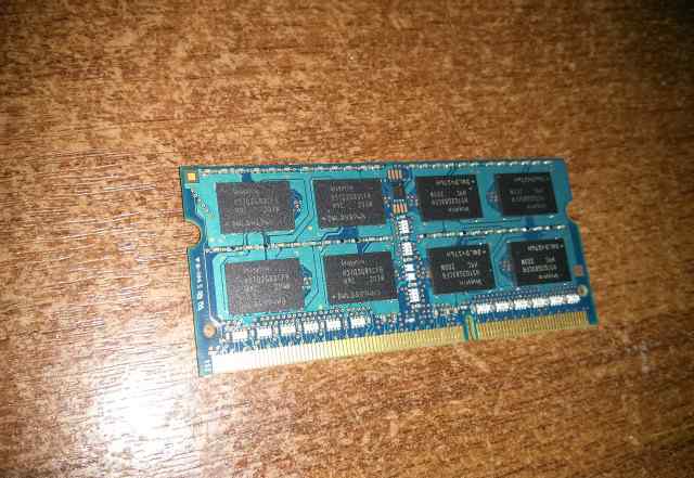 Память для ноутбука DDR3 hynix 4GB 1333 мгц