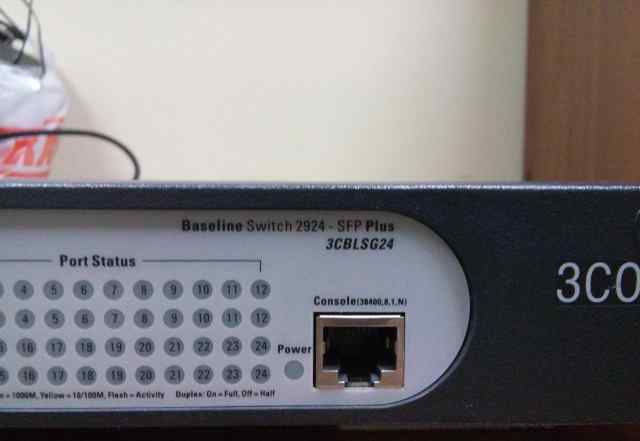 Коммутатор (switch) 3COM Switch 2924-SFP Plus