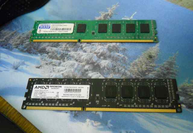Озу AMD 4Gb/1600 11-11-11-28