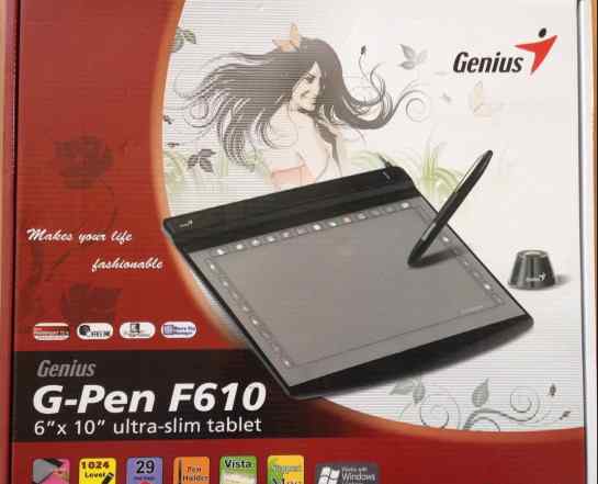 Планшет для рисования Genlus G-Pen F610