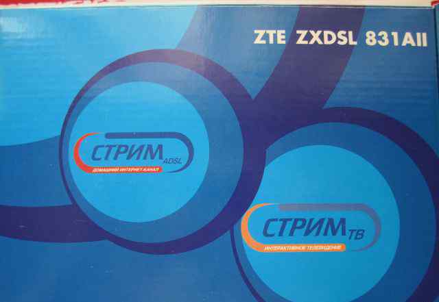 Adsl модем ZTE ZX DSL 831 A II