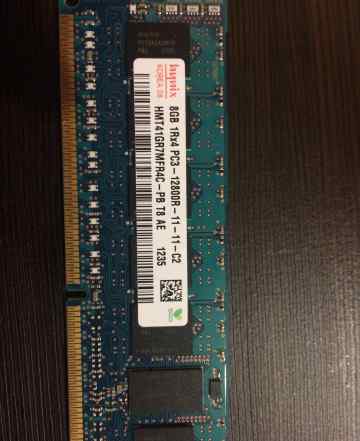 Серверная память HP 1Rx4 PC3 12800R -11-11-C2