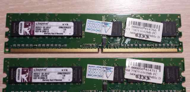 Kingston DDR2 dimm 512Mb