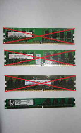 Модуль памяти DDR и DDR2