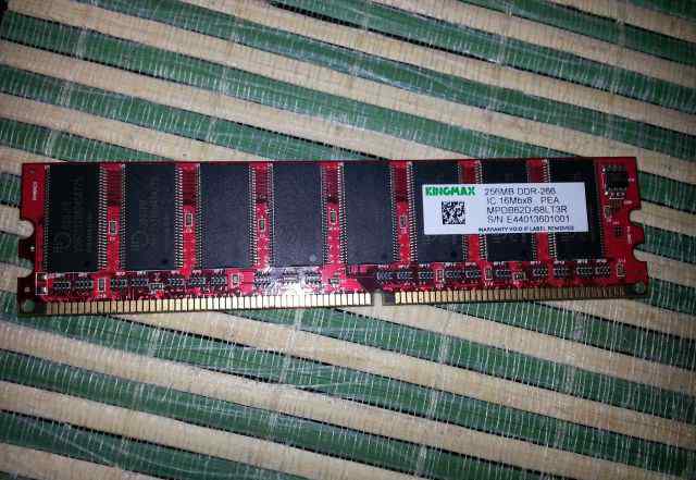 Оперативная память DDR-266 256мв ic 16Mbx8 PEA