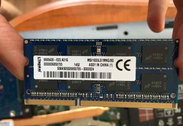 Оперативная память DDR3L 8gb