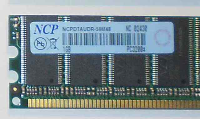 Память DDR - 1gb новая