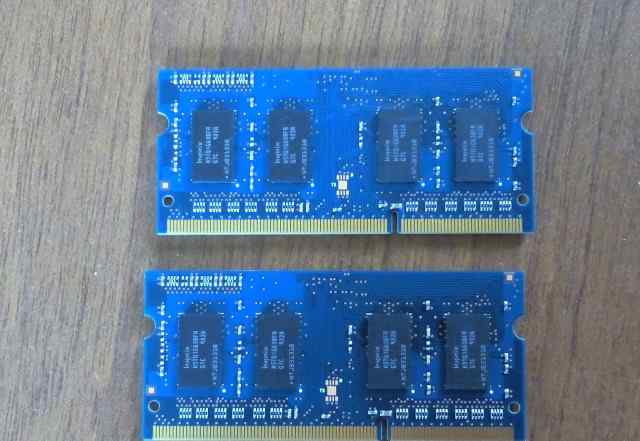 2 x 1GB Hynix DDR3 SO-dimm 1066 PC3-8500