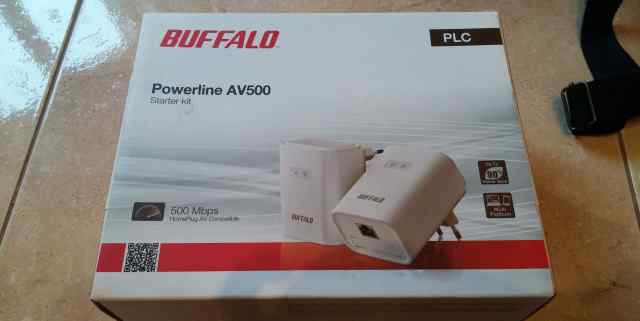 Сетевой адаптер buffalo powerline av 500