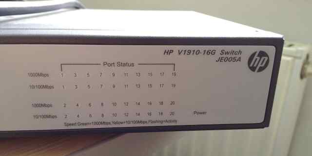 HP V1910-16G Switch