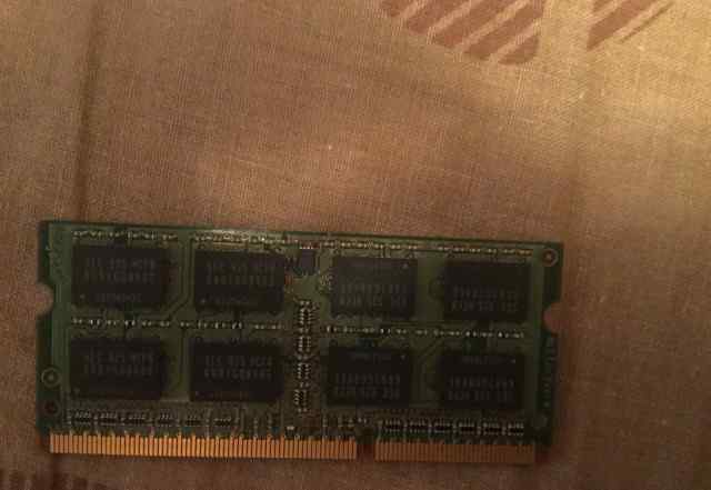 Оперативная память SO-dimm Samsung 2x2gb PC3-8500S