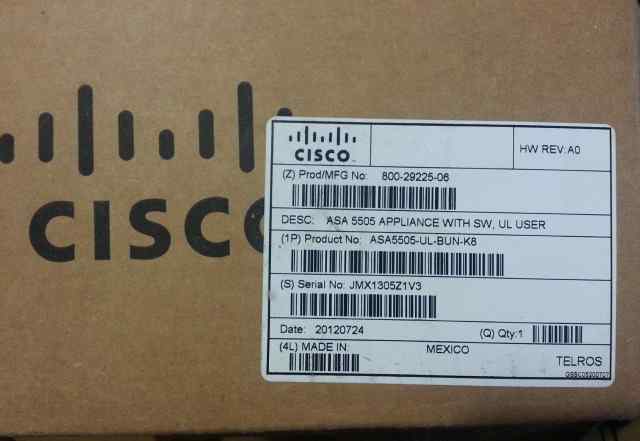Cisco asa 5505 ul bun k8