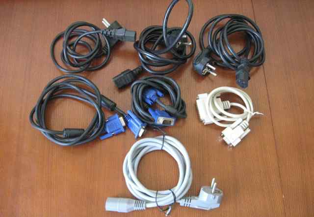 Сетевые и соединительные кабели для компьютера