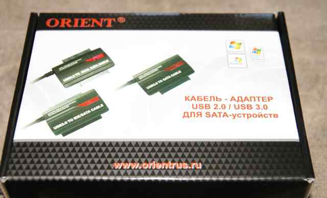 Контроллер SATA - USB2.0 Orient UHD-303