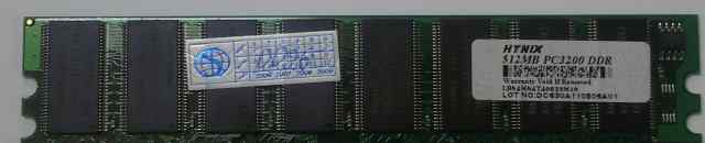 Hynix DDR dimm 512Mb (PC-3200 )