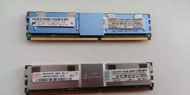 Серверная память 4GB 4Rx8 2Rx4 PC2-5300 DDR2 ECC