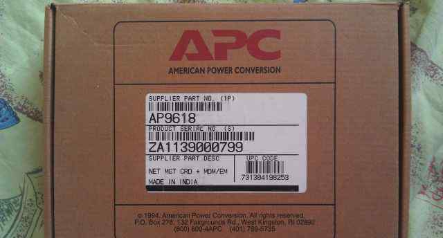 Модуль управления APC AP9618