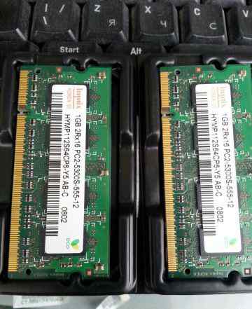 Hinix 1GB 2R16 PC2-5300S-555-12. Для ноутбука