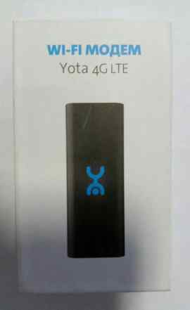 Модем yota, Wi-Fi 4G LTE