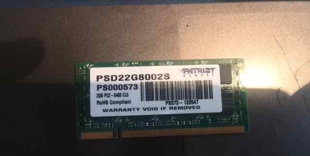 Память для ноута 2Gb DDR2