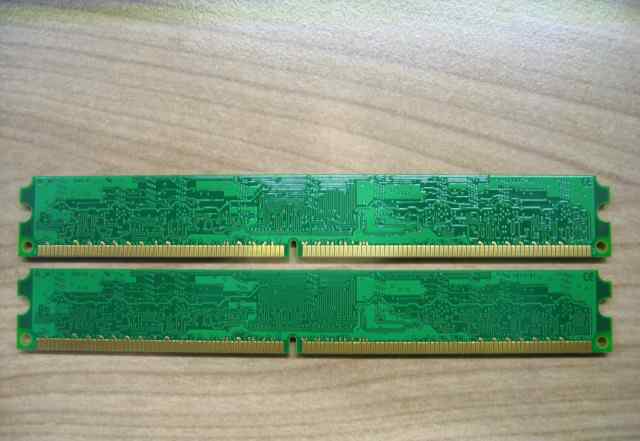 Оперативная память DDR2 2GB Kingston low profile