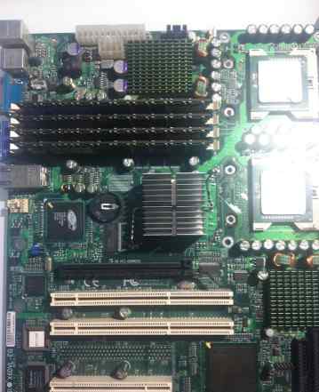 Сервер Супермикро X6DVL-EG2 dual xeon SL7ZG 2800D