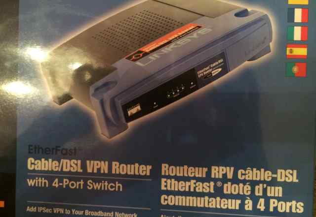 Продаю новый роутер EtherFast Cable/DSL VPN Router
