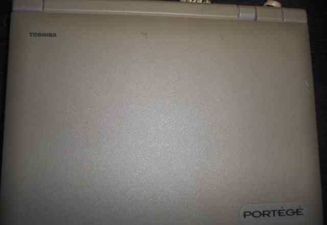 Старый раритетный ноутбук Toshiba Portege T3600CT