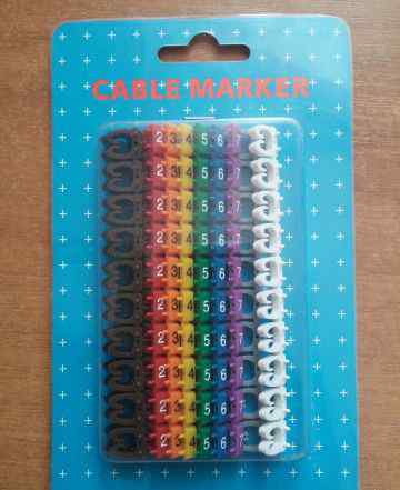 Маркер-клипсы на кабель cable marker
