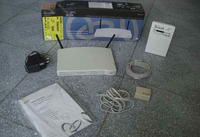 3com crwdr101A-75 adsl WiFi Router