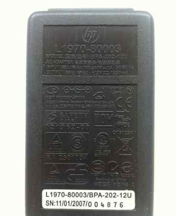 Блок питания hp (BPA-202-12U) 220в - 12в